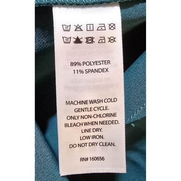 Sincerely Jules Slit Skort, Women's Size Lg, Teal NWT - Picture 6 of 7